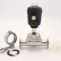 Pneumatically Operated Diaphragm Valve, CLAMP Connection DN25