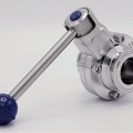 Stainless steel butterfly valves, CLAMP DN32 (collar 50.5mm)