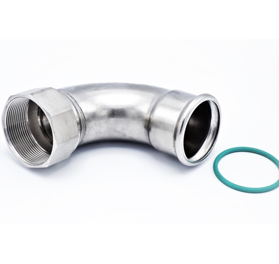 Elbow 90°, Press Fittings / internal thread