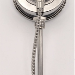 All-stainless steel bimetal thermometer with electrical contacts