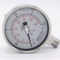 Stainless steel pressure gauges- the bottom (radial) connection, dial 100 mm