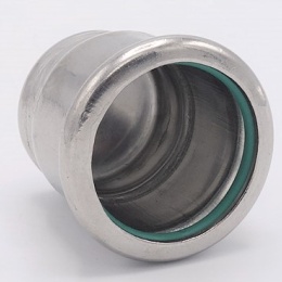 nerezová záslepka (víčko), lisovací, F 28 mm