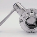 Stainless steel butterfly valves, CLAMP type C-C DN50(K64)