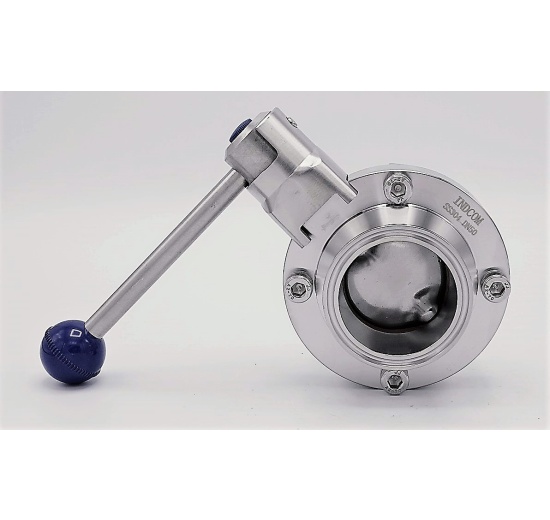 Stainless steel butterfly valves, CLAMP type C-C DN50(K64)