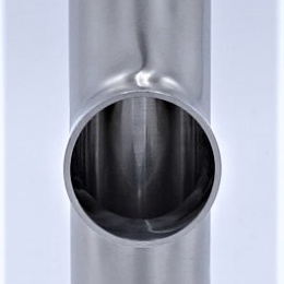 stainless steel T-piece, Long, Welded DN25