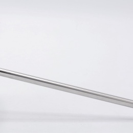 All-stainless steel bimetal thermometer with immersion shaft in well