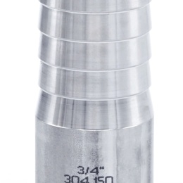 Hose Nipple Extension / Hose End / welded, type 337S