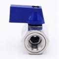 MINI Stainless Steel Ball Valve With Reduced Flow, One-piece, Threaded