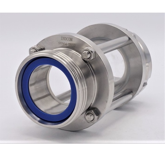 Sight Straight Glass, union-threaded throat K/M-G | DN50