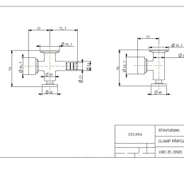 Level gauge drawing