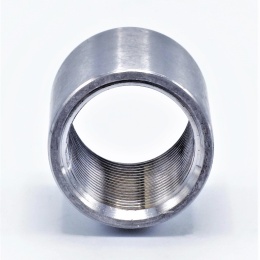 mufna z nerezové oceli s vnitřním závitem na obou koncích pro závitové spojení trubek