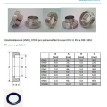 Gasket EPDM for Union Male Standard DIN11851 EPDM, DN100