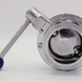 Stainless steel butterfly valves, CLAMP type C-C DN80(K106)