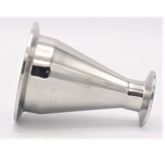 Reduction centric, clamp DN65/25, stainless steel