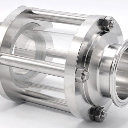 Straight Sight Glass, Clamp C-C, DN50 (clamp collar 64mm)