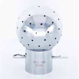 Fixed Cleaning Ball, on Split Pin, Ball Diameter 53 mm  28.2/32 mm, hole 1,6 mm