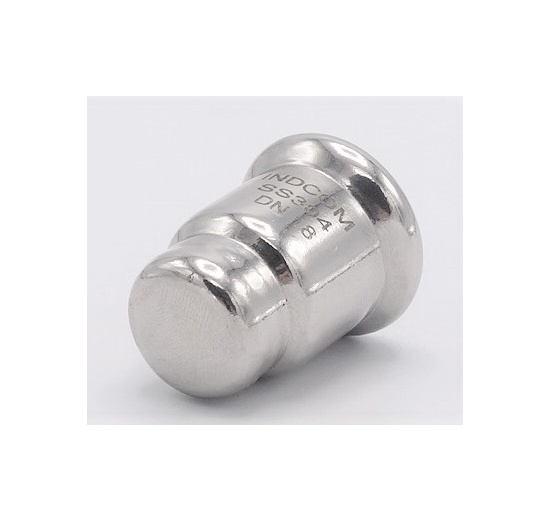 Záslepka (víčko), lisovací, F 18 mm, nerezová ocel