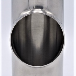 stainless steel T-piece, Short, Welded DN65