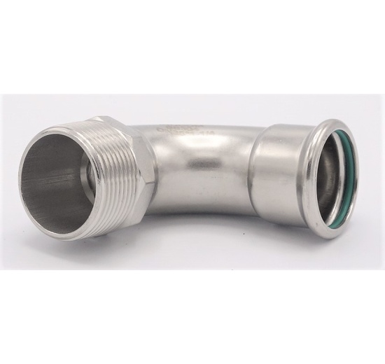 Elbow 90°, Press Fittings, F/external thread | 35 mm_1 1/4"