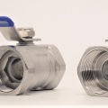 Stainless Steel Ball Valve With Reduced Bore, One-piece, Threaded 1 1/4”