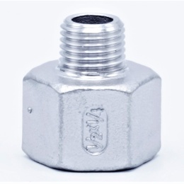 Threaded reducer M/F / with hexagon / type 325, 1/2"x1/4"