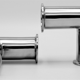 T Piece, clamp DN40, stainless steel