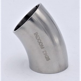 Elbow welded 45° DN25 (28x1,5mm), stainless steel