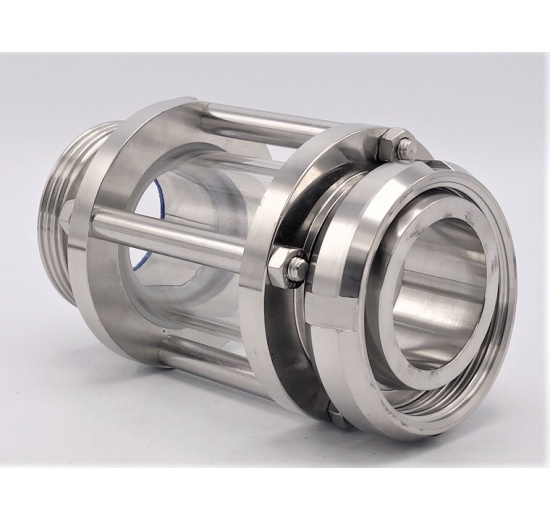 Sight Straight Glass, union-threaded throat K/M-G | DN50