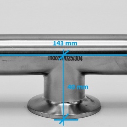 T Piece, clamp | short DN25