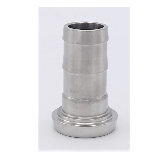 liner hose barb fitting DIN 11851, stainless steel