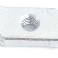 Sliding nut M8 galvanized without spring