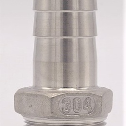 Hose extension / hose end with hexagon / type 337
