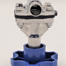 Diaphragm valve, welded S-S, EPDM DN15