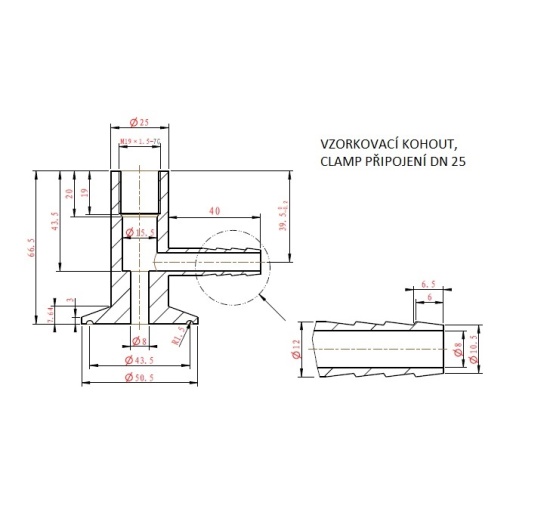 Stainless steel sampling valve CLAMP  Stainless steel valves and fittings Food and Beverage Applicat