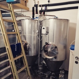 5HL Cylindrical Fermentation Conical Tanks for brewing