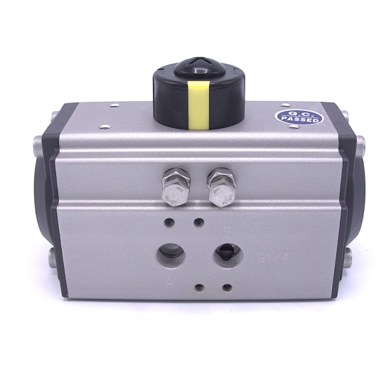 Pneumatic drive, double acting