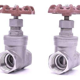 Stainless steel gate valve 1”