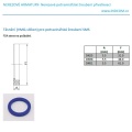 Gasket Silicone (VMQ) for Union Male SMS | DN51