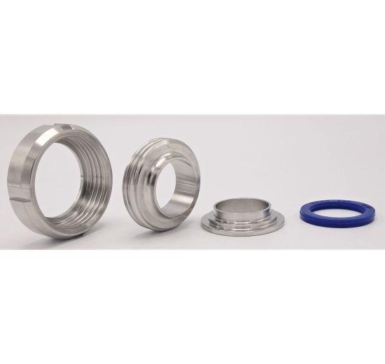 stainless steel sanitary Union Nut Standard SMS DN38