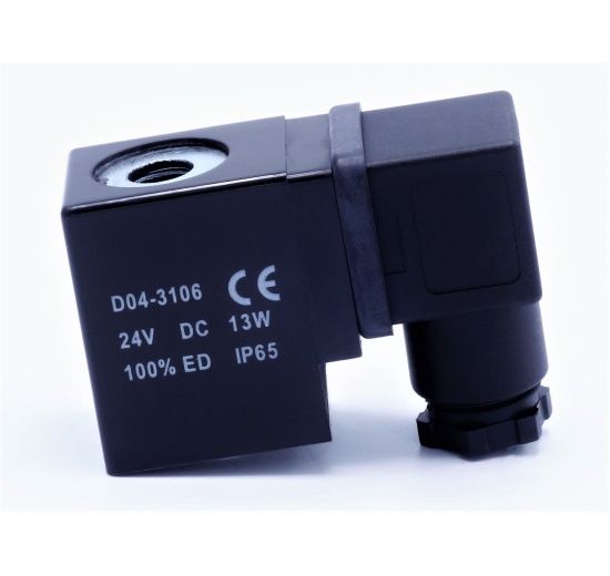 náhradní cívka pro elektromagnetický ventil, 24V DC