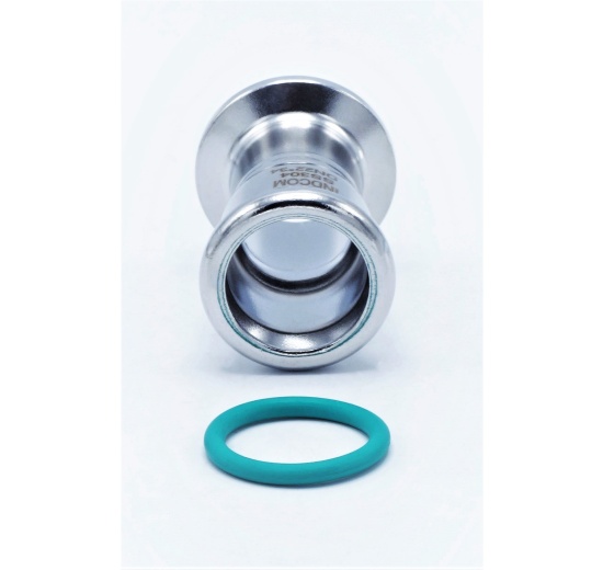 Reduction/CLAMP DIN 32676, Press Fittings 22 mm_CLAMP collar 34 mm