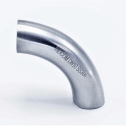 Stainless steel welded elbow 90° DN10 (12 x 1,5 mm)N 10 seamless bend