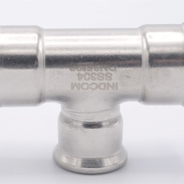 T Piece, Press Fittings, reduced F/F/F 35_28_35