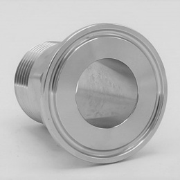 stainless steel Clamp Threaded Adapter DN25_Outer Thread 1"(K50.5)
