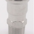 Pressing Reducer Stainless Steel /external thread (threaded adapter)| 22 mm_1/2"