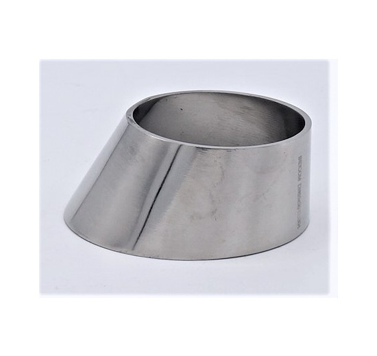 Eccentric reducer, welding, short DN65/50