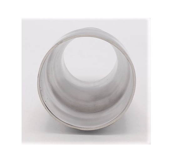 Concentric reducer, welding S-S, long DN 65/50, stainless steel