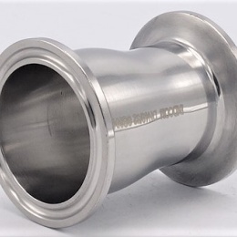 stainless steel Reduction eccentric, clamp DN40/32