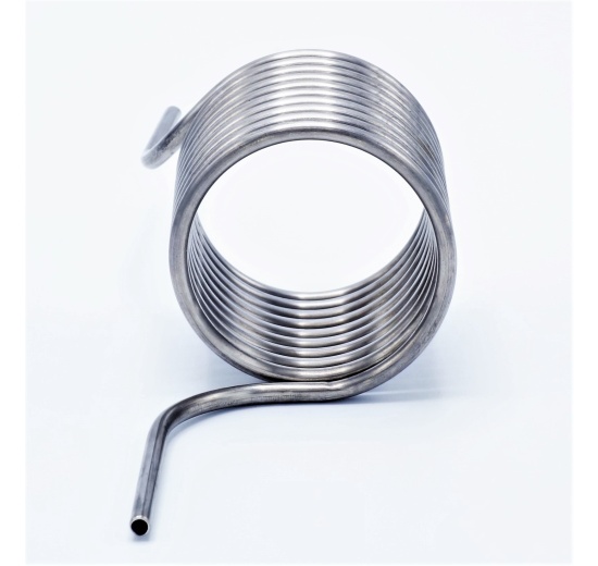 Stainless steel coil DIN 1.4301 (AISI304), PigTail sampling coil