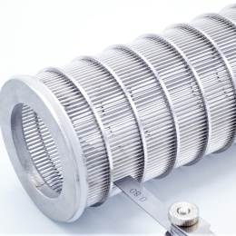 Filtration slotted sieve 0,8 mm for filter DN50